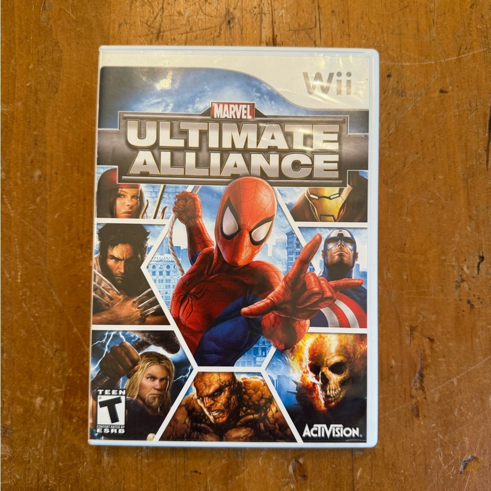 Nintendo White Marvel Ultimate Alliance 2 Video Game